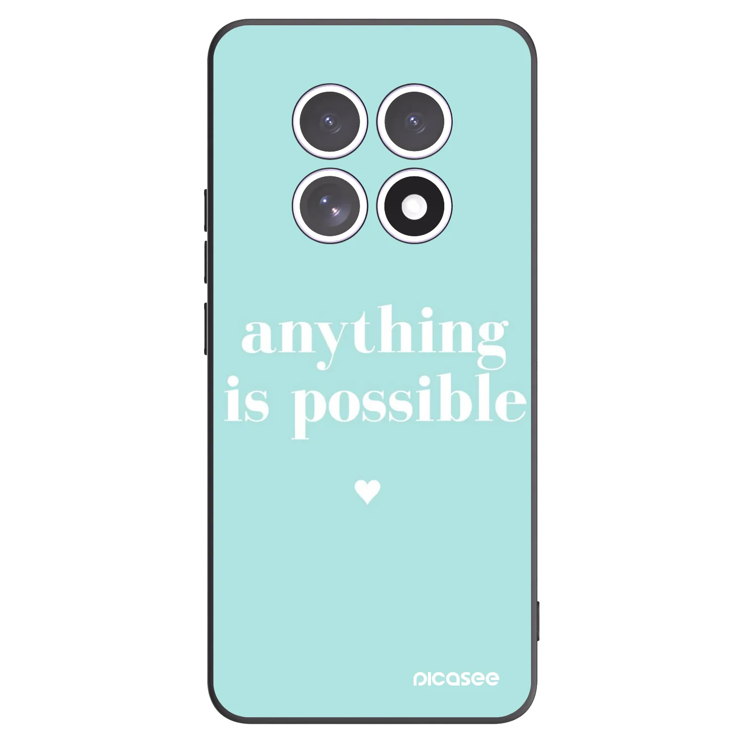 Picasee silikónový čierny obal pre Xiaomi Redmi Note 15 5G - Anything is possible