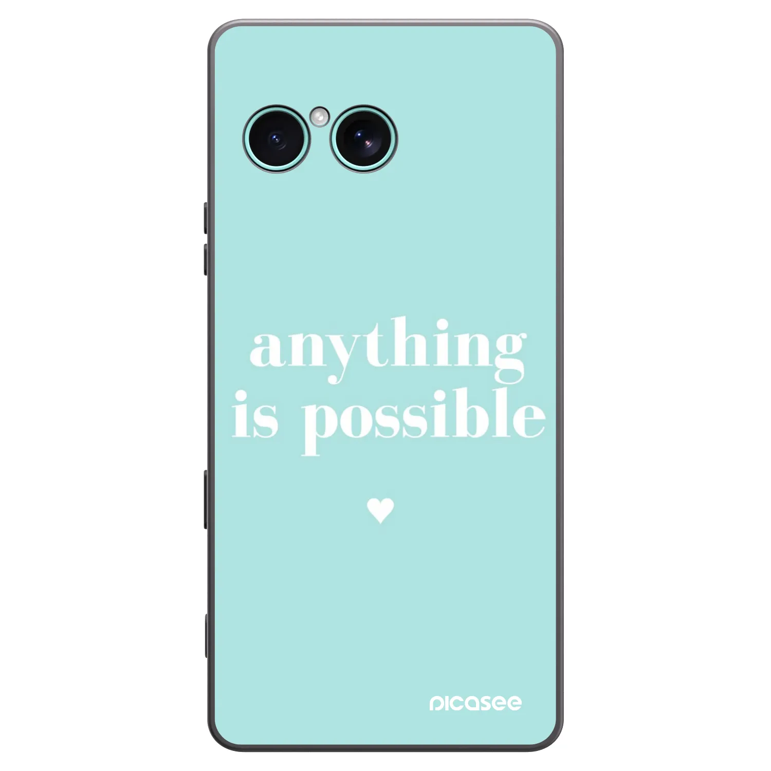 Picasee silikónový čierny obal pre Sony Xperia 10 VII - Anything is possible