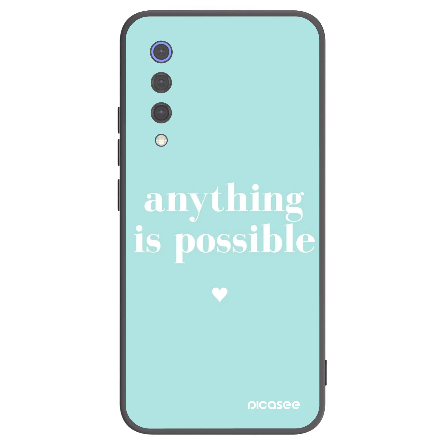 Picasee silikónový čierny obal pre Xiaomi Mi 9 SE - Anything is possible