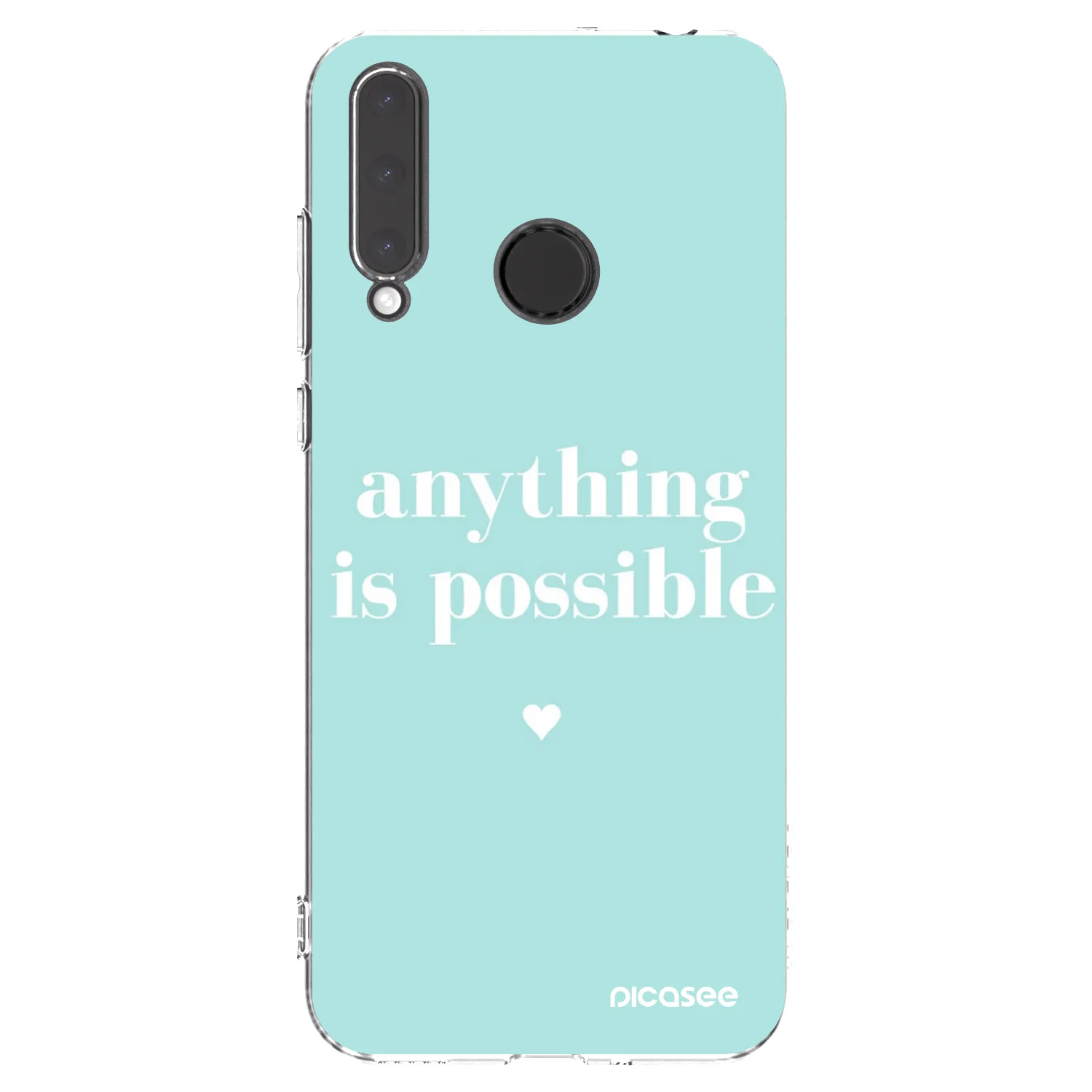 Picasee silikónový prehľadný obal pre Honor 20 Lite - Anything is possible