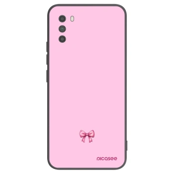 Picasee silikónový čierny obal pre Xiaomi Poco M3 - Blush bow