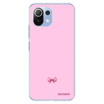 Picasee silikónový prehľadný obal pre Xiaomi Mi 11 Lite - Blush bow