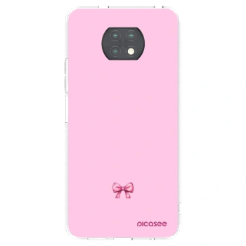 Picasee silikónový prehľadný obal pre Xiaomi Redmi Note 9T - Blush bow