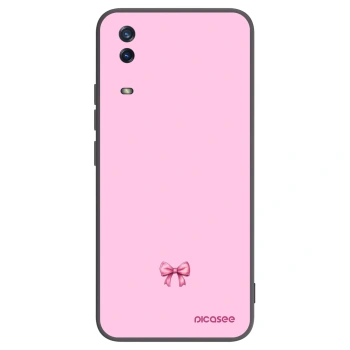 Picasee silikónový čierny obal pre Vivo Y11s - Blush bow