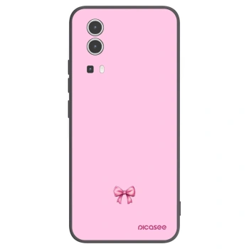 Picasee silikónový čierny obal pre Vivo Y72 5G - Blush bow