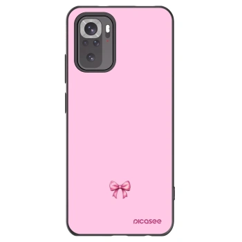 Picasee silikónový čierny obal pre Xiaomi Redmi Note 11S 4G - Blush bow