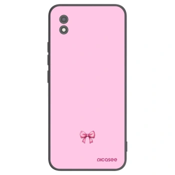 Picasee silikónový čierny obal pre Realme C11 (2021) - Blush bow