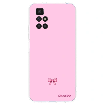 Picasee silikónový prehľadný obal pre Xiaomi Redmi 10 (2022) - Blush bow