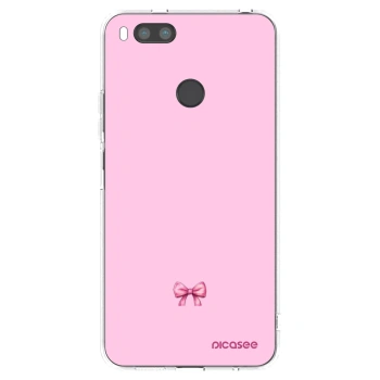 Picasee silikónový prehľadný obal pre Xiaomi Redmi A1 - Blush bow