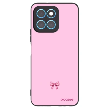 Picasee silikónový čierny obal pre Honor X6 - Blush bow
