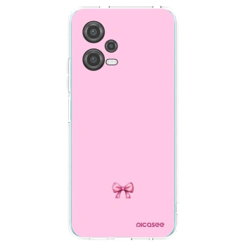 Picasee silikónový prehľadný obal pre Xiaomi Poco X5 - Blush bow