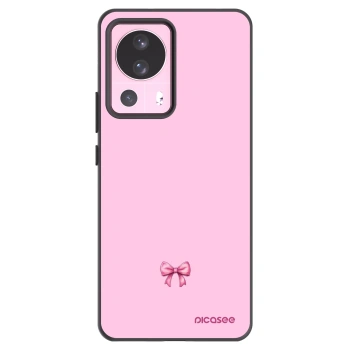 Picasee silikónový čierny obal pre Xiaomi 13 Lite - Blush bow