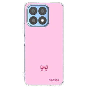 Picasee silikónový prehľadný obal pre Honor X8a - Blush bow