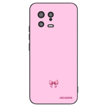 Picasee silikónový čierny obal pre Xiaomi 13 - Blush bow