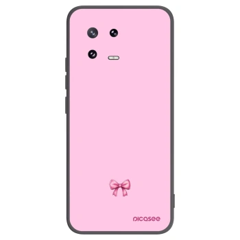 Picasee silikónový čierny obal pre Xiaomi 13 Pro - Blush bow