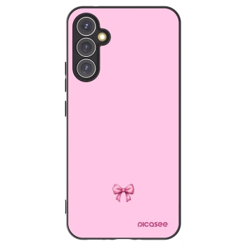 Picasee silikónový čierny obal pre Samsung Galaxy A34 5G A346B - Blush bow