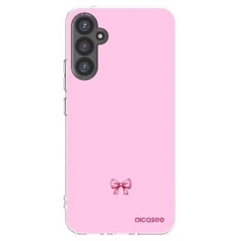 Picasee silikónový prehľadný obal pre Samsung Galaxy A34 5G A346B - Blush bow