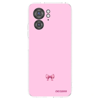 Picasee silikónový prehľadný obal pre Motorola Edge 40 - Blush bow