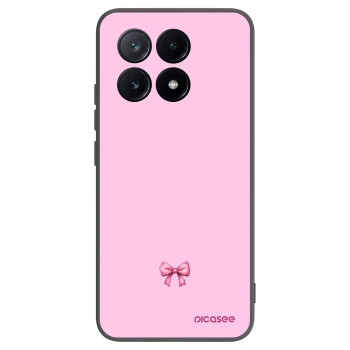 Picasee silikónový čierny obal pre Xiaomi Poco X6 Pro - Blush bow