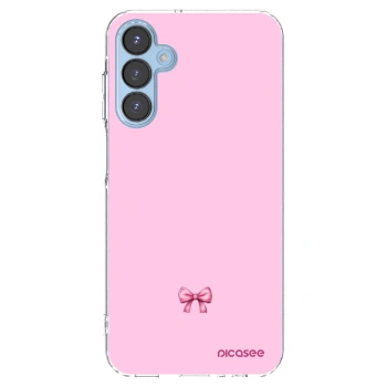 Picasee silikónový prehľadný obal pre Samsung Galaxy A15 A156B 5G - Blush bow