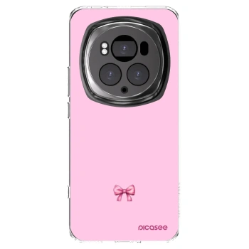 Picasee silikónový prehľadný obal pre Honor Magic6 Pro - Blush bow