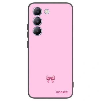 Picasee silikónový čierny obal pre Vivo V40 SE 5G - Blush bow