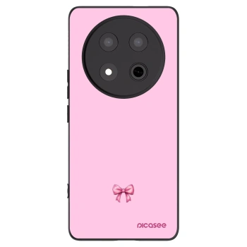 Picasee silikónový čierny obal pre Honor Magic7 Lite 5G - Blush bow