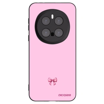 Picasee silikónový čierny obal pre Honor Magic7 Pro 5G - Blush bow