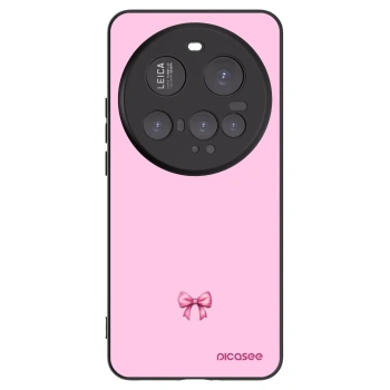 Picasee silikónový čierny obal pre Xiaomi 15 Ultra - Blush bow