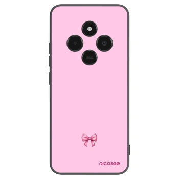 Picasee silikónový čierny obal pre Xiaomi Poco C75 - Blush bow