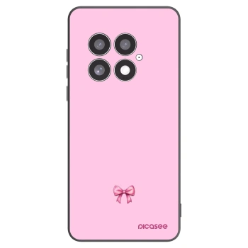 Picasee silikónový čierny obal pre OnePlus 13 5G - Blush bow