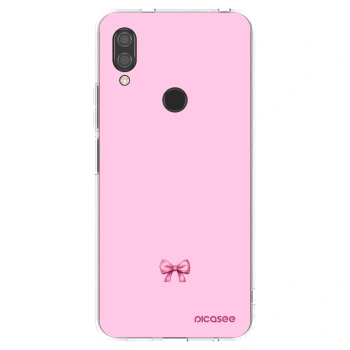 Picasee silikónový prehľadný obal pre Xiaomi Redmi 7 - Blush bow