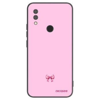 Picasee silikónový čierny obal pre Xiaomi Redmi 7 - Blush bow