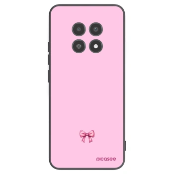 Picasee silikónový čierny obal pre Realme 12X - Blush bow