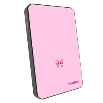 Powerbanka s MagSafe 5 000 mAh Šedá - Blush bow
