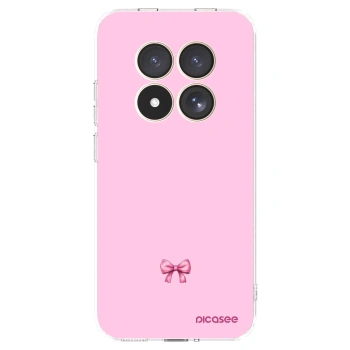 Picasee silikónový prehľadný obal pre Xiaomi Redmi Note 15 Pro 4G - Blush bow