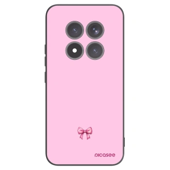 Picasee silikónový čierny obal pre Xiaomi Redmi Note 15 Pro+ - Blush bow