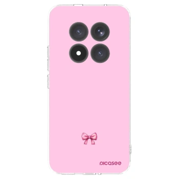 Picasee silikónový prehľadný obal pre Xiaomi Redmi Note 15 Pro+ - Blush bow