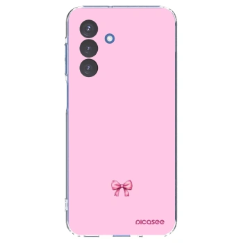Picasee silikónový prehľadný obal pre Samsung Galaxy A17 5G - Blush bow