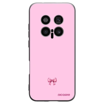 Picasee silikónový čierny obal pre Honor Magic8 Pro 5G - Blush bow