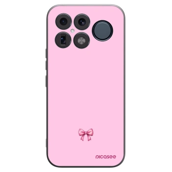 Picasee silikónový čierny obal pre Xiaomi Poco F8 Ultra - Blush bow