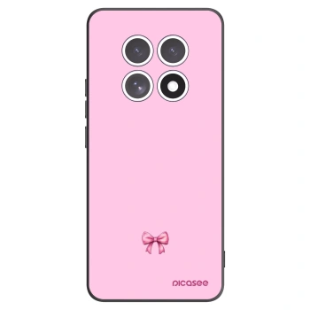 Picasee silikónový čierny obal pre Xiaomi Redmi Note 15 5G - Blush bow
