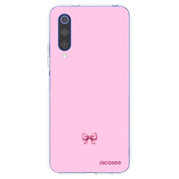 Picasee silikónový prehľadný obal pre Xiaomi Mi 9 SE - Blush bow