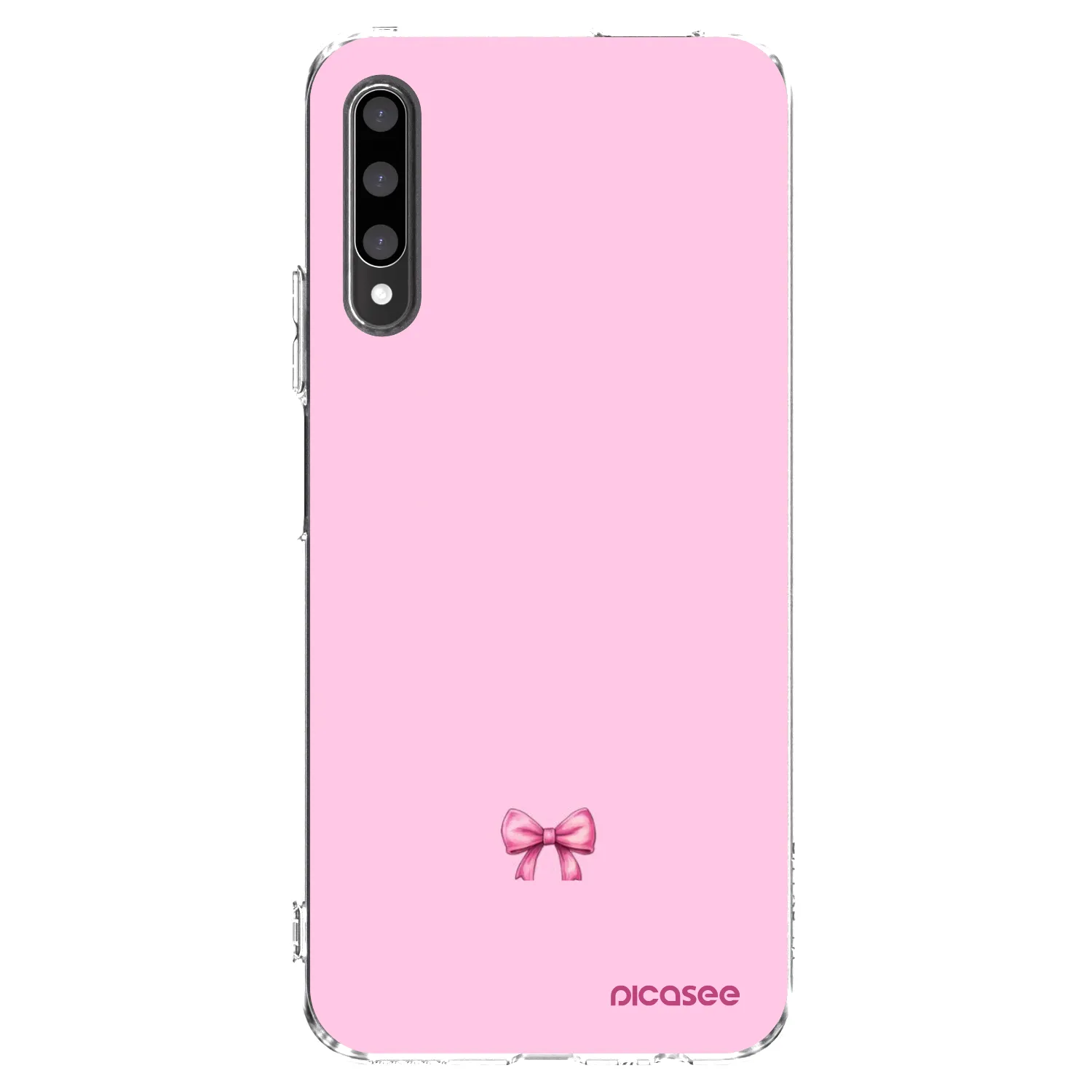 Silikónový prehľadný obal pre Honor 9X Pro - Blush bow