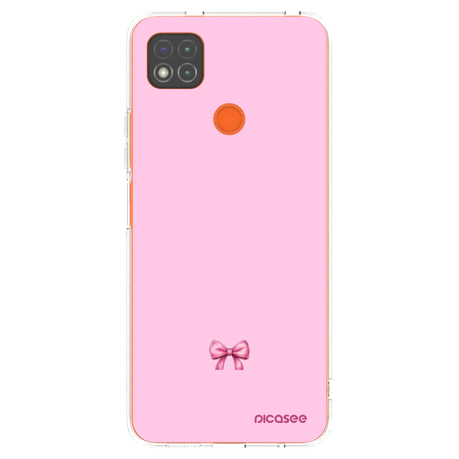 Silikónový prehľadný obal pre Xiaomi Redmi 9C - Blush bow
