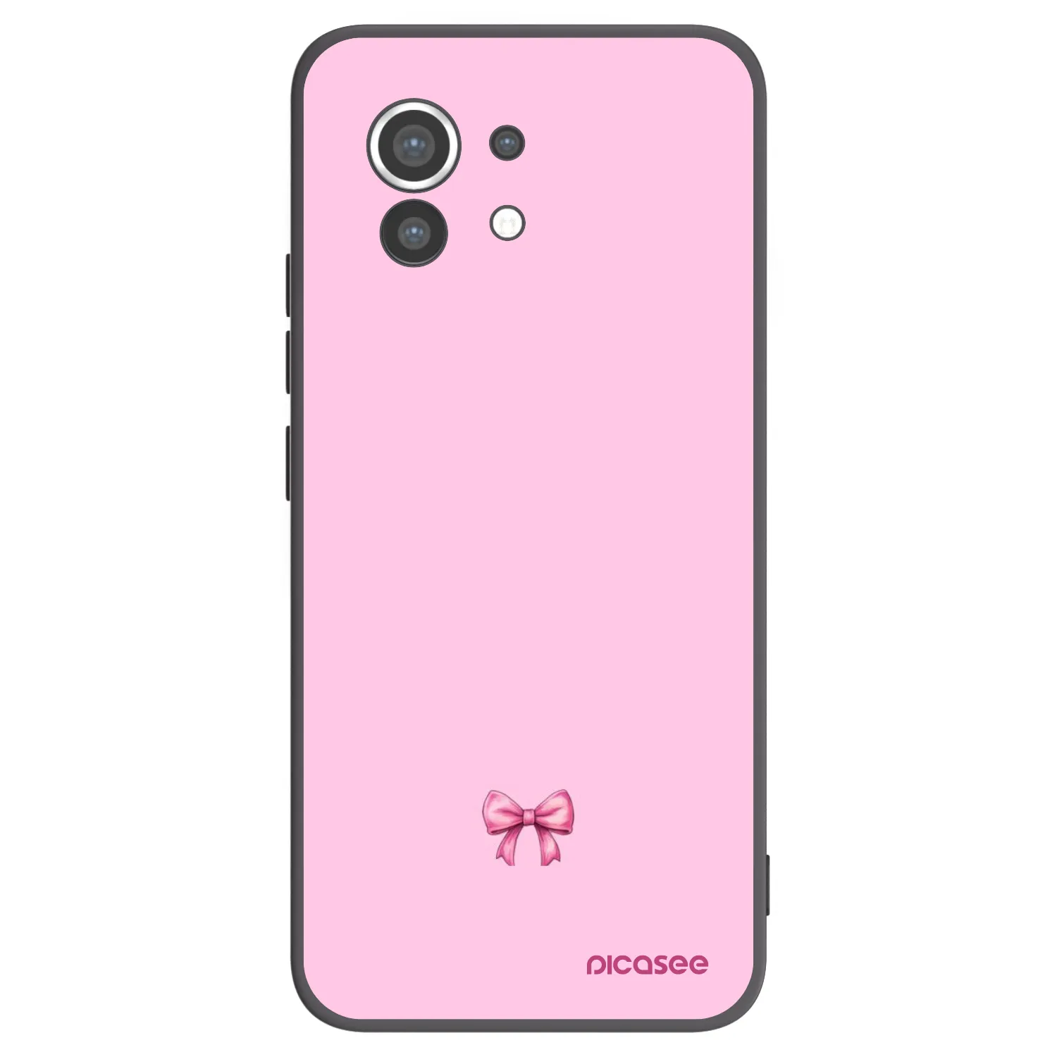 Picasee silikónový čierny obal pre Xiaomi Mi 11 - Blush bow