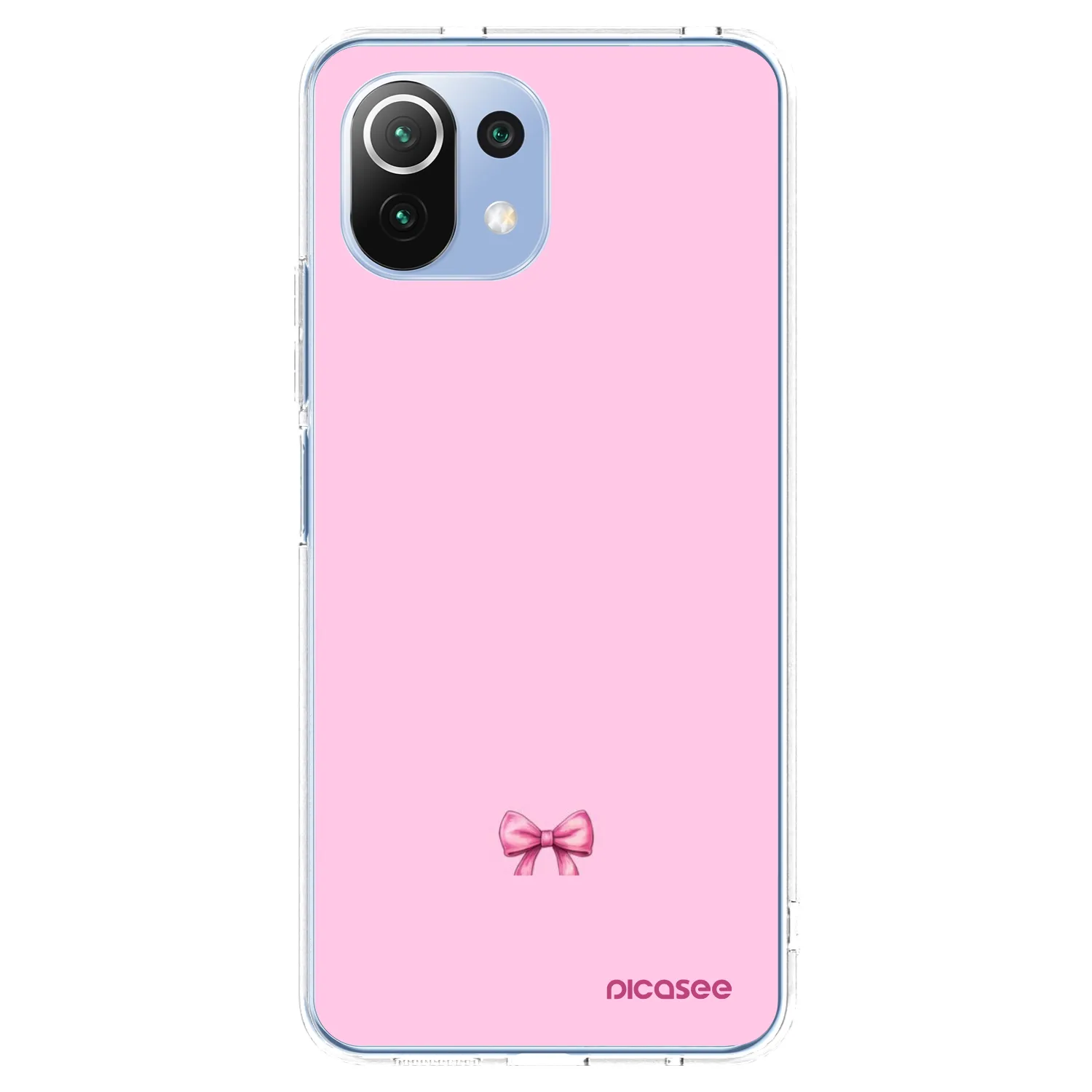 Silikónový prehľadný obal pre Xiaomi Mi 11 Lite - Blush bow