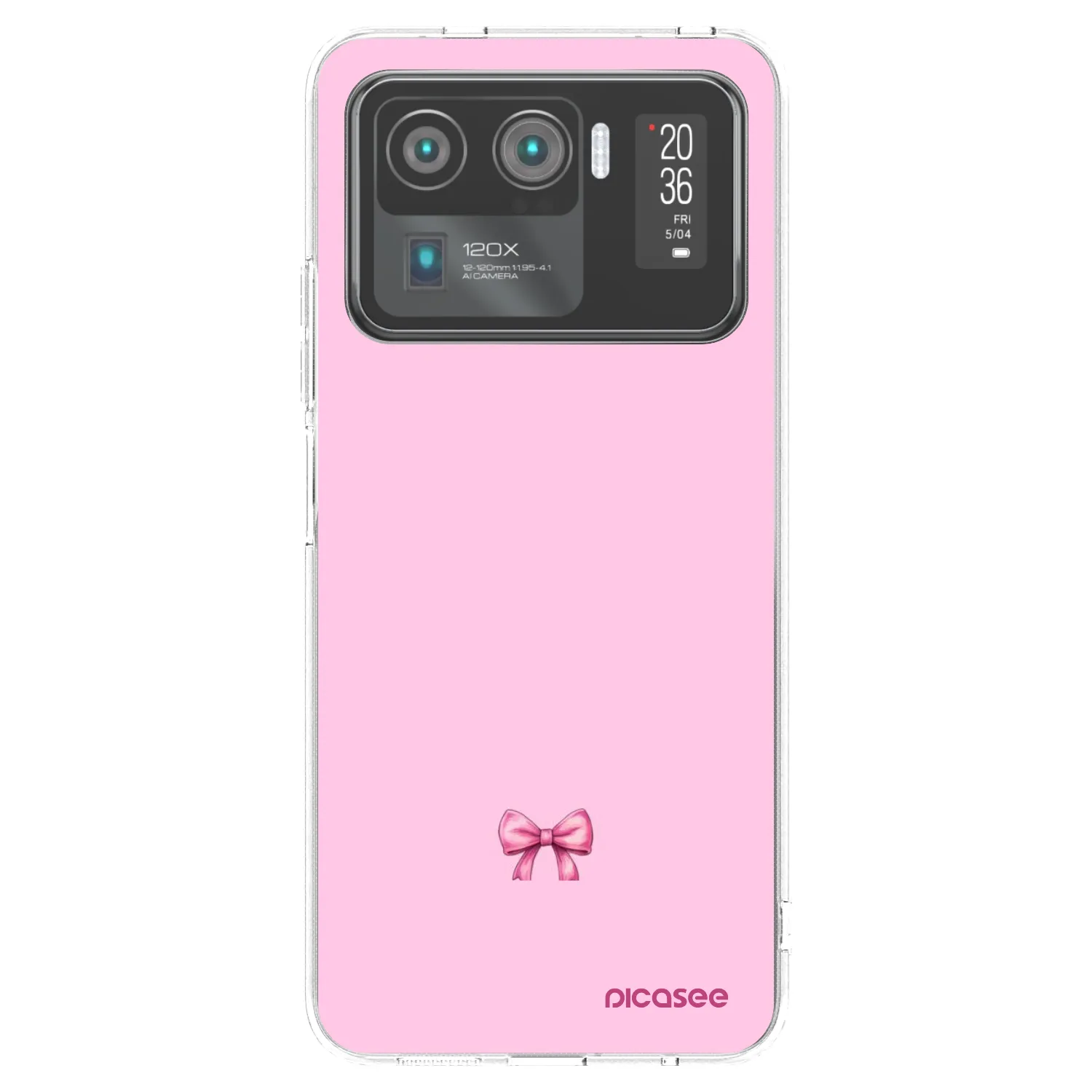 Silikónový prehľadný obal pre Xiaomi Mi 11 Ultra - Blush bow