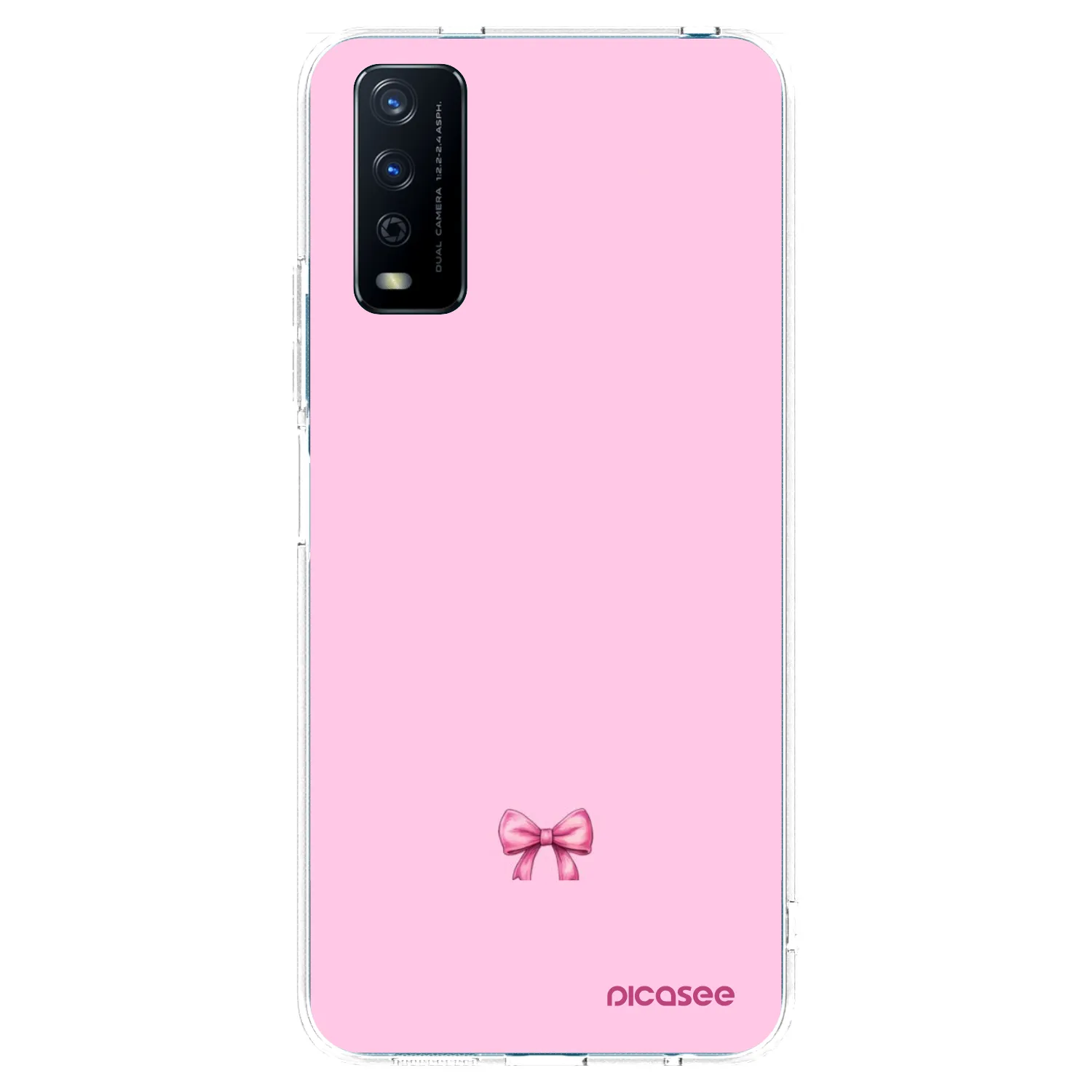Picasee silikónový prehľadný obal pre Vivo Y11s - Blush bow