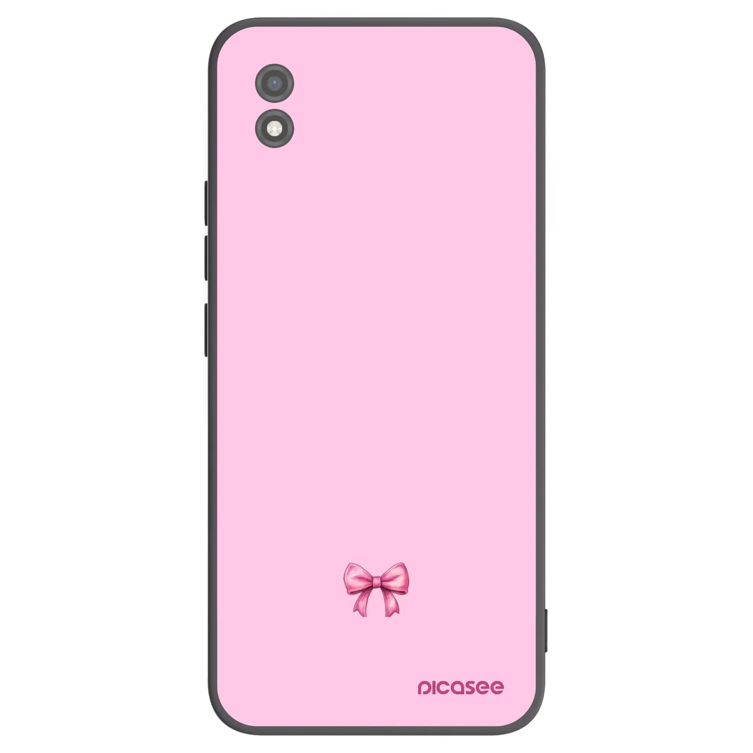Picasee silikónový čierny obal pre Realme C11 (2021) - Blush bow
